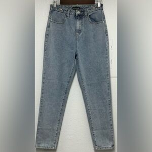 PrettyLittleThing Women’s Straight‎ Leg Blue Jeans Sz 4